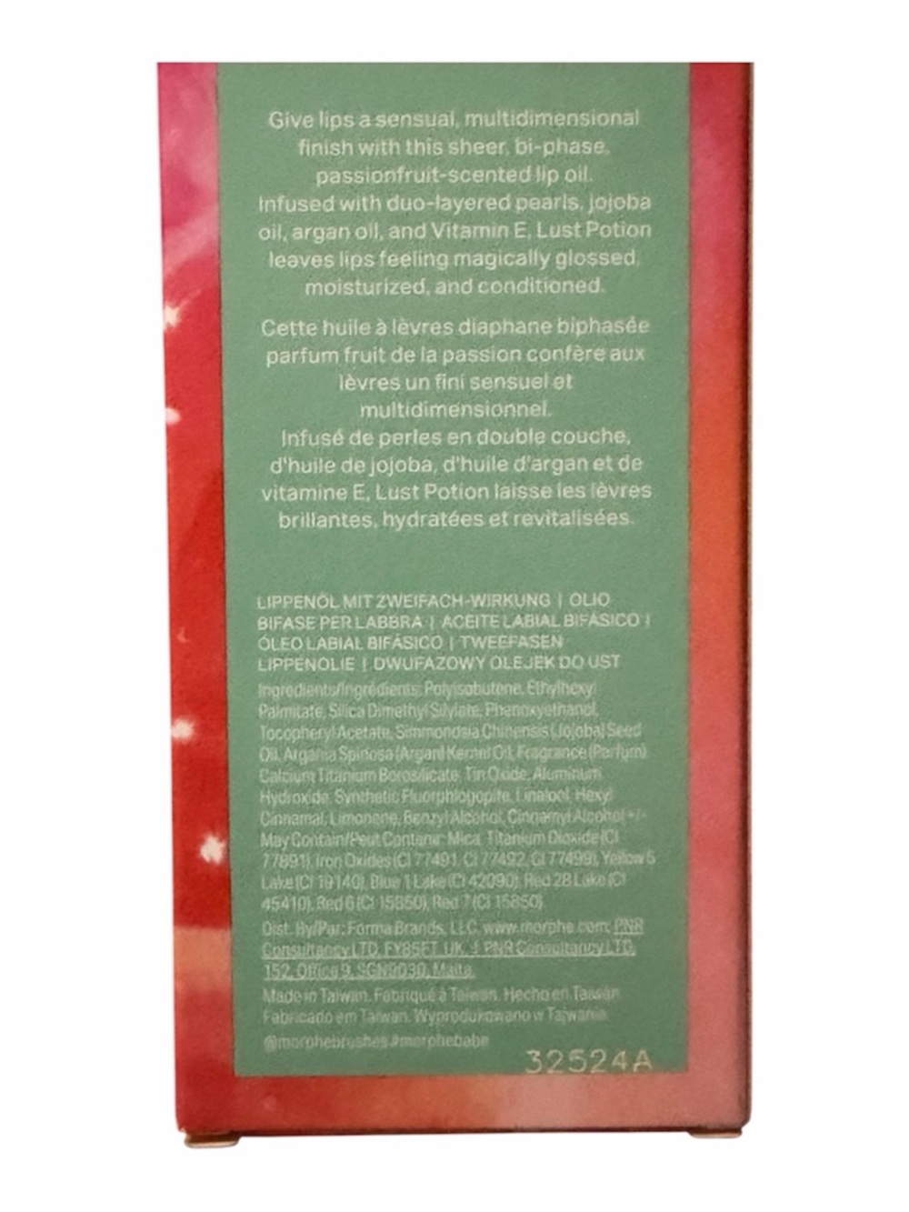 Morphe Lust Potion Bi-Phase Lip Oil - Picture 6 of 7